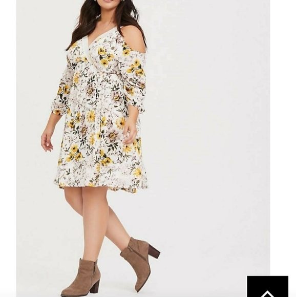 torrid sunflower dress